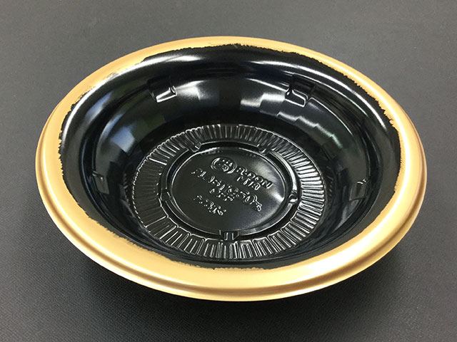 【50枚入/バラ】使い捨て容器 TA R-DON M18 業務用 業者 RIN G 中央化学 本体のみ 丼ぶり容器 食品容器 650800