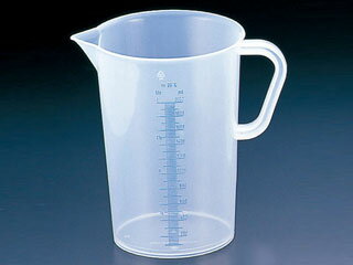 【1個】ドイツ製 サーミハウザー メジャーカップ(ポリプロピレン)5L 00307503 プロステ
