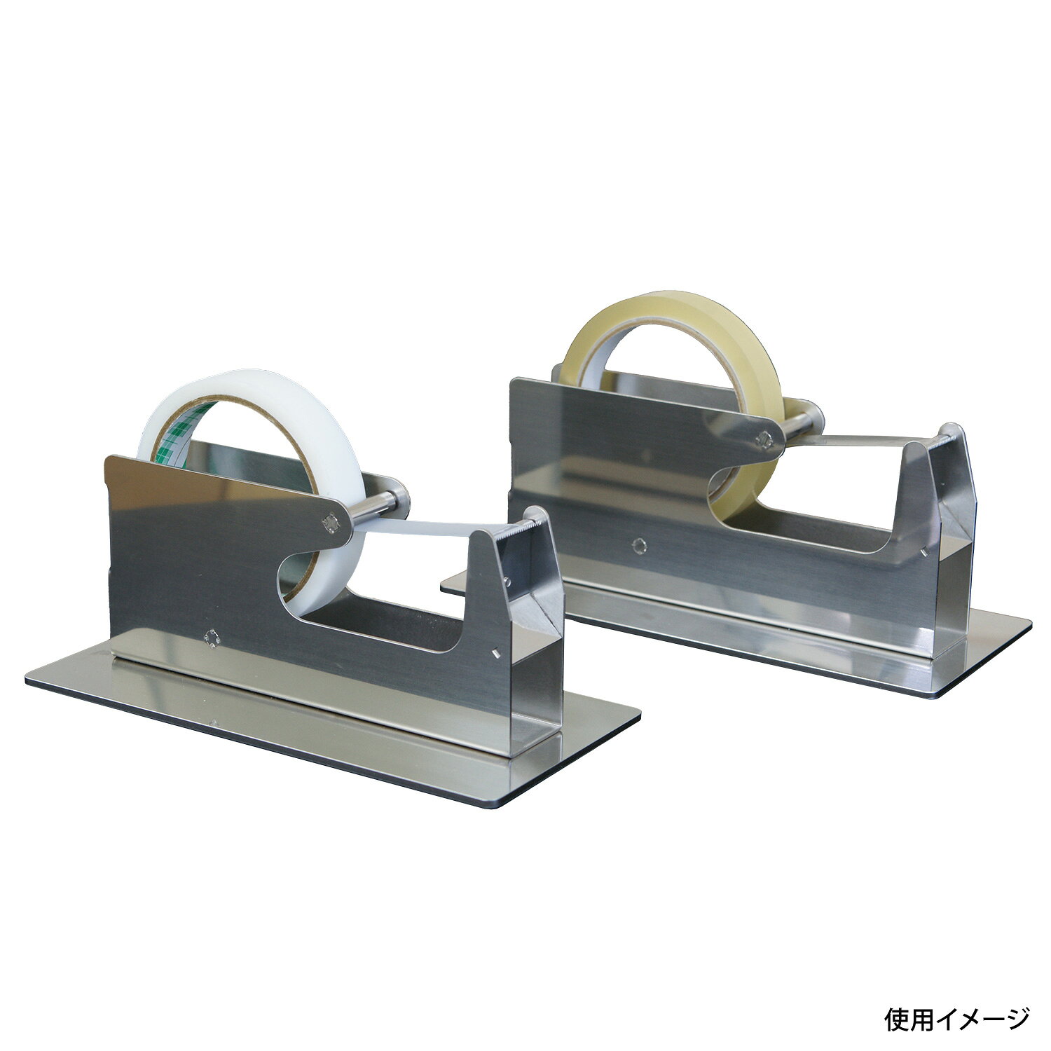 オールステンレスなので錆びず劣化しないテープカッター。床に落下しても割れたりすることもなく、テープリールを使用していないので、部品の紛失もなく取り付けも簡単。底にノンストップマットを使用。中空構造なのでゴミが溜まらず清掃も簡単です。サイズ：T210×Y100×H83mm、[摘要テープサイズ]最大幅30×最長35m巻(φ95mm)材質：SUS304重量：870g商品コード00340663メーカー名サンフラワー重量870.00g関連商品(バラ)ステンレステープカッター KTC-30 1点・注意事項：モニターの発色によって色が異なって見える場合がございます。・領収書については、楽天お客様マイページから、商品出荷後にお客様自身で印刷して頂きますようお願い申し上げます。・本店では一つの注文に対して、複数の送り先を指定することができません。お手数おかけしますが、注文を分けていただきます様お願い致します。・支払い方法で前払いを指定されて、支払いまで日数が空く場合、商品が廃番もしくは欠品になる恐れがございます。ご了承ください。・注文が重なった場合、発送予定日が遅れる可能性がございます。ご了承ください。・お急ぎの場合はなるべく支払い方法で前払い以外を選択いただきます様お願い致します。支払い時期によっては希望納期に間に合わない場合がございます。