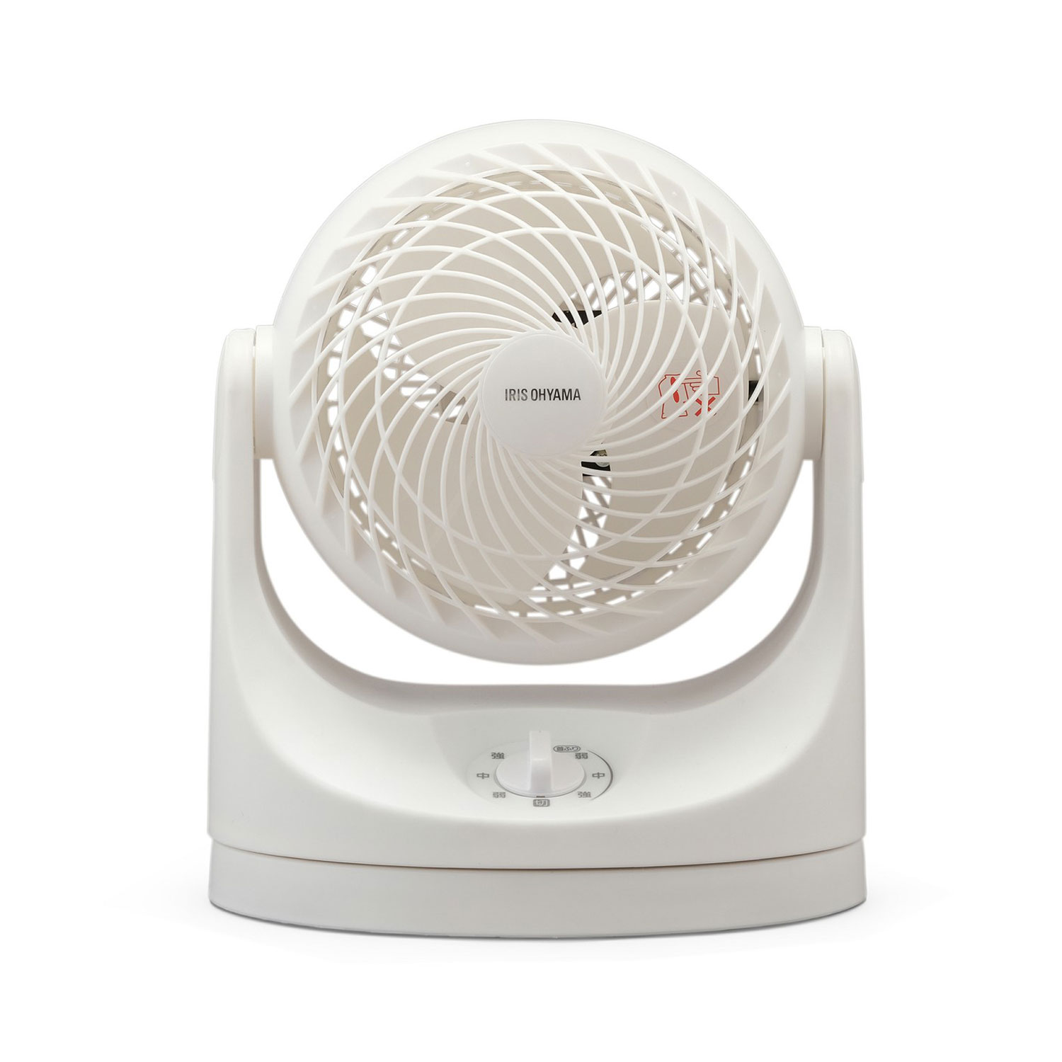 【6台】PCF-MKM15-W サーキュレーター 8畳 首振りマカロン型 ホワイト アイリスオーヤマ 00692587 プロステ