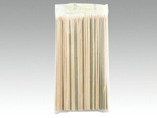 【1束】いか串 角25cm 100本入 竹串 串焼き 00027177 プロステ