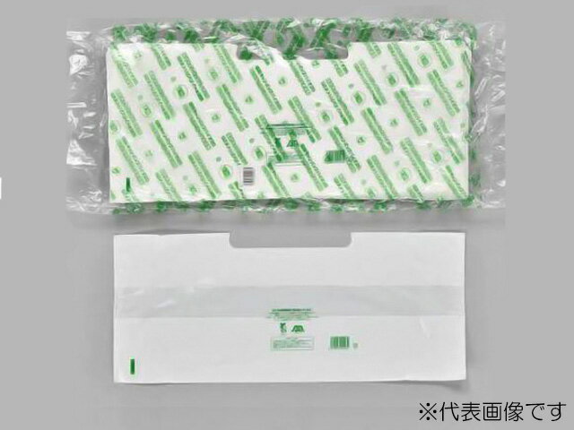 【100枚】キャリーバッグバイオ25ランチ乳白大 福助工業 バイオマス 環境対応 業務用 業者 レジ袋 243017 プロステ