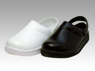 【20点】 接客用シューズ HyperV #720 サボ 黒 26.5cm 厨房シューズ 日進ゴム