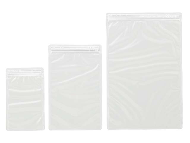 【1700枚入】ラミジップ LZ-G 生産日本社 チャック付 透明 ラミネート 平袋 00501778 プロステ