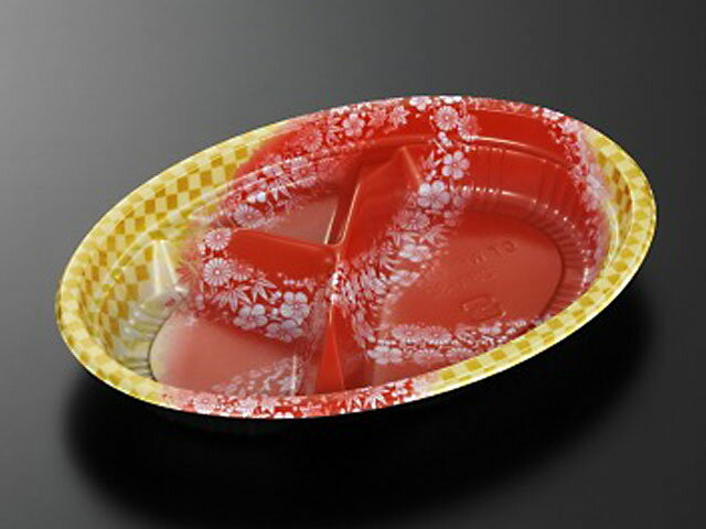 【50枚】CT WF-小判23A-32 市華R-BK身 中央化学 業務用 業者 使い捨て 容器 507356