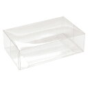 【5袋】透明ボックス M 60×97×30 10P ササガワ ボックス 透明 台紙 アクセサリー ネックレス 作品 00278287 プロステ