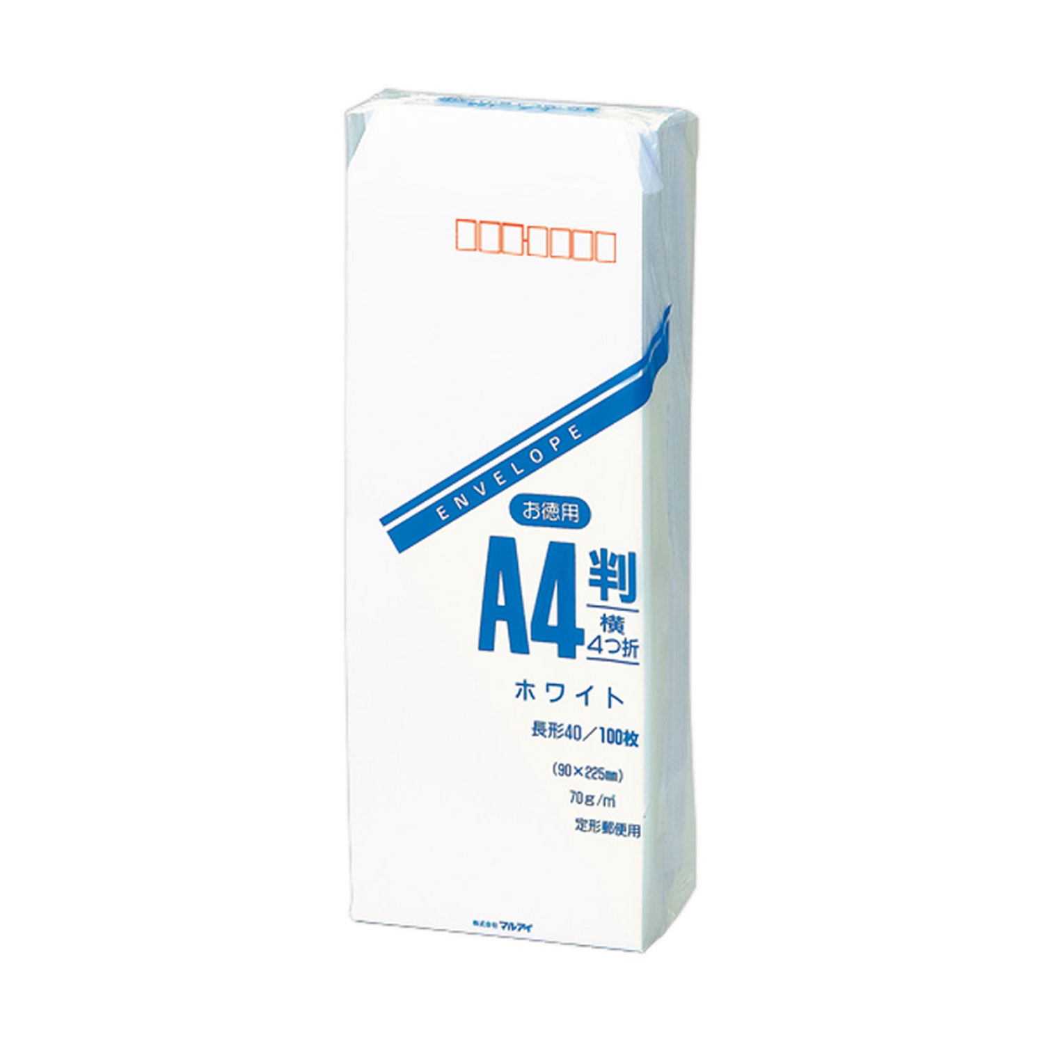8.8 inches X 3.5 inches - 【10点】 長4070G100枚入お徳用ホワイト マルアイ プロステ