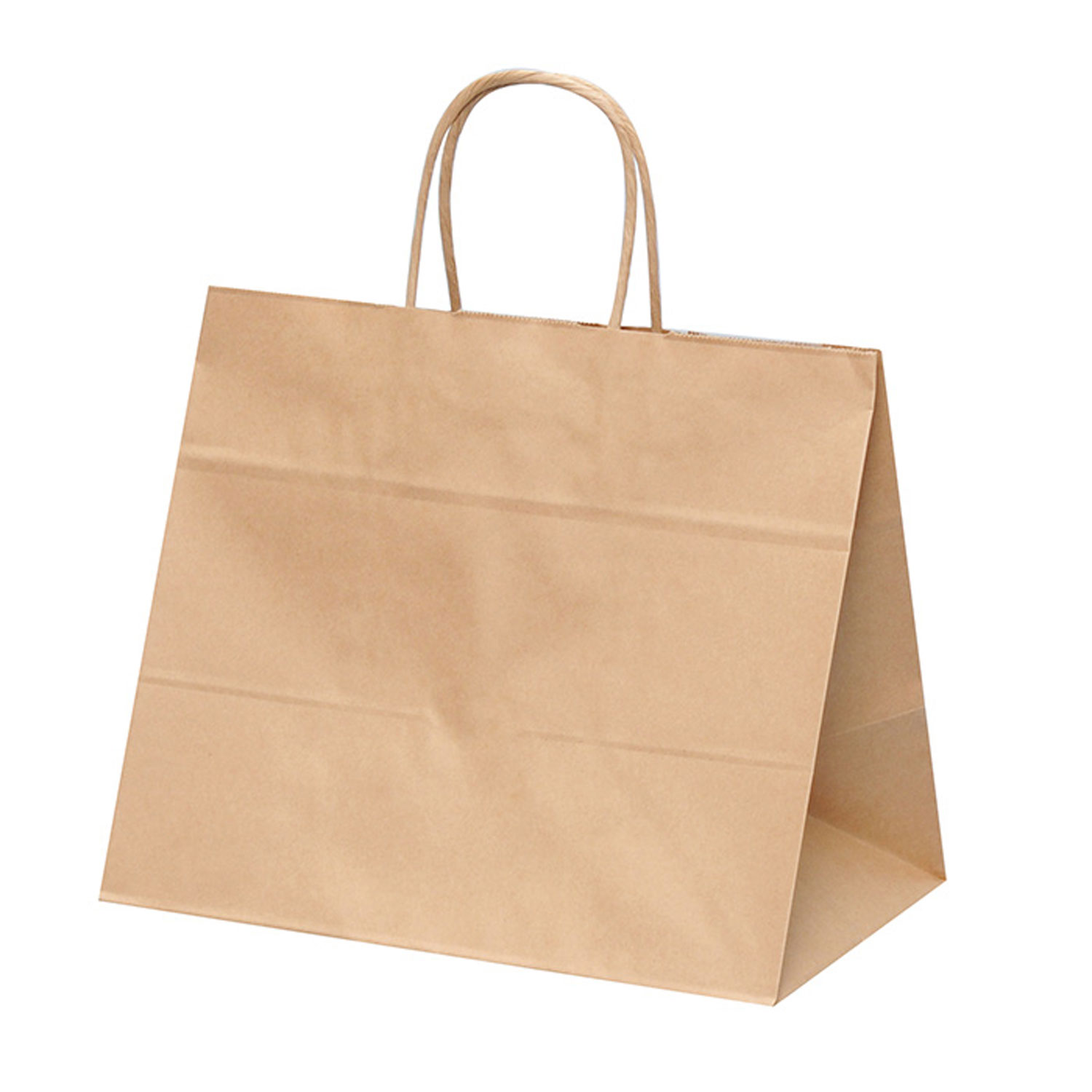 【200枚】自動手提袋 HV68 未晒 無地 パックタケヤマ 00557630 プロステ