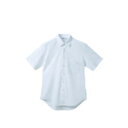 【40枚】ストレッチシャツ サンユニフォーム 半袖シャツ(ホワイト)M 00748735 プロステ