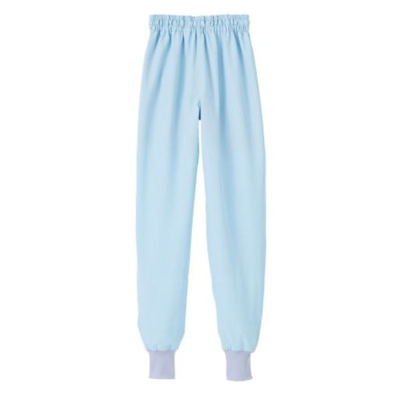 薄手の工場白衣。毛髪落下防止機能付き。HACCP支援にも対応。サイズ：[ウエスト]91〜97cm、[総丈]112cm、[股下]80cm材質：ポリエステル100％重量：300g[原産国]ベトナム商品コード00748774メーカー名サンユニフォ...