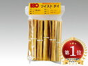 【1000本入】 ビニールタイ ツイストタイ ペットタイ 4mm×100mm 金 1000本 軽包装 農業用 工業用 00369858 プロステ