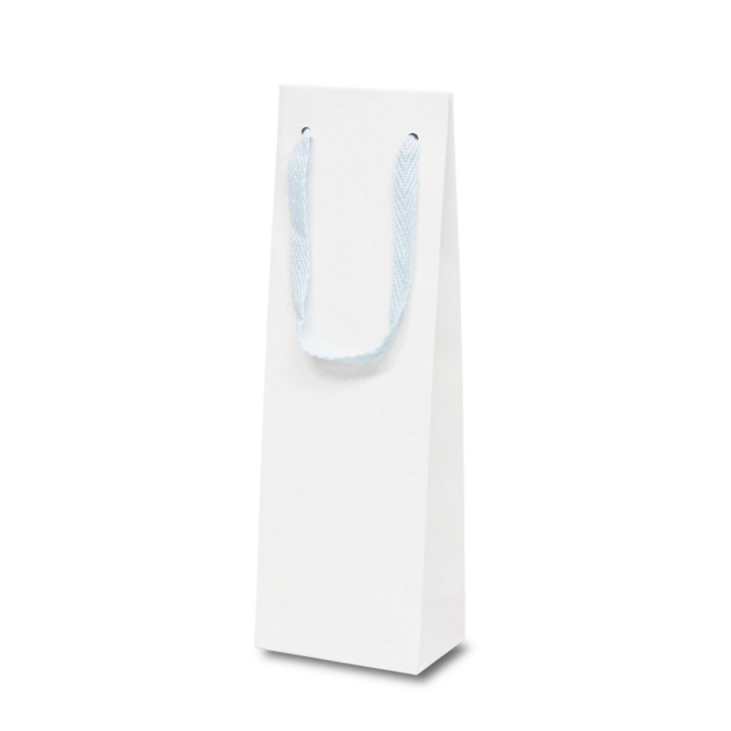 【50点】紙手提袋 1771 スリムボトルバッグ (M)ホワイト ベルベ 00373272