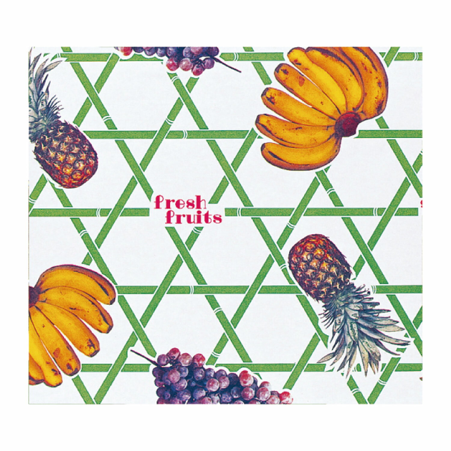 【500枚】540 包装紙 マークフルーツ 4/6半切 ベルベ 00373303 プロステ