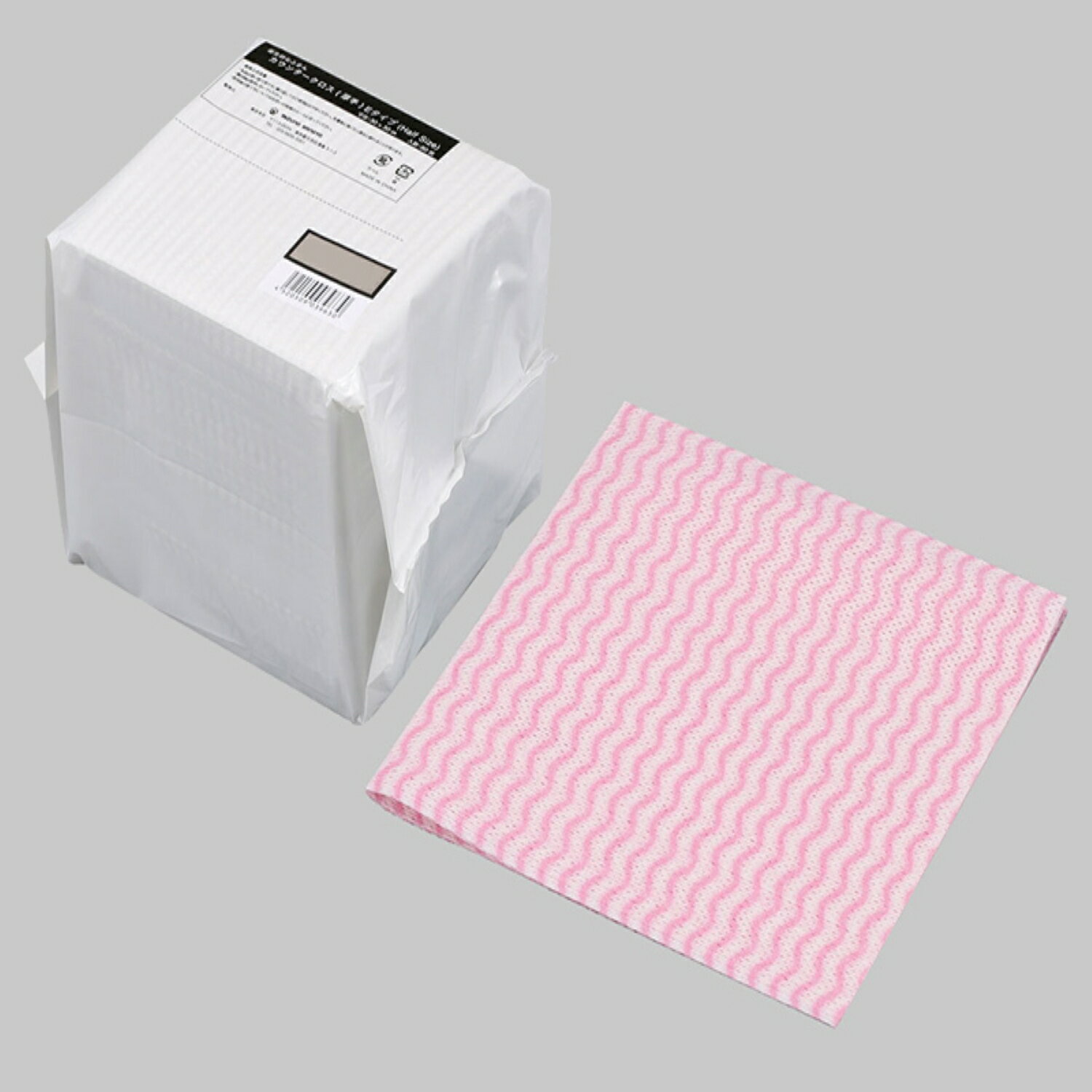 カウンタークロス(PINK)厚手 ポリ包装Eタイプ(Half Size) 00379358 プロステ