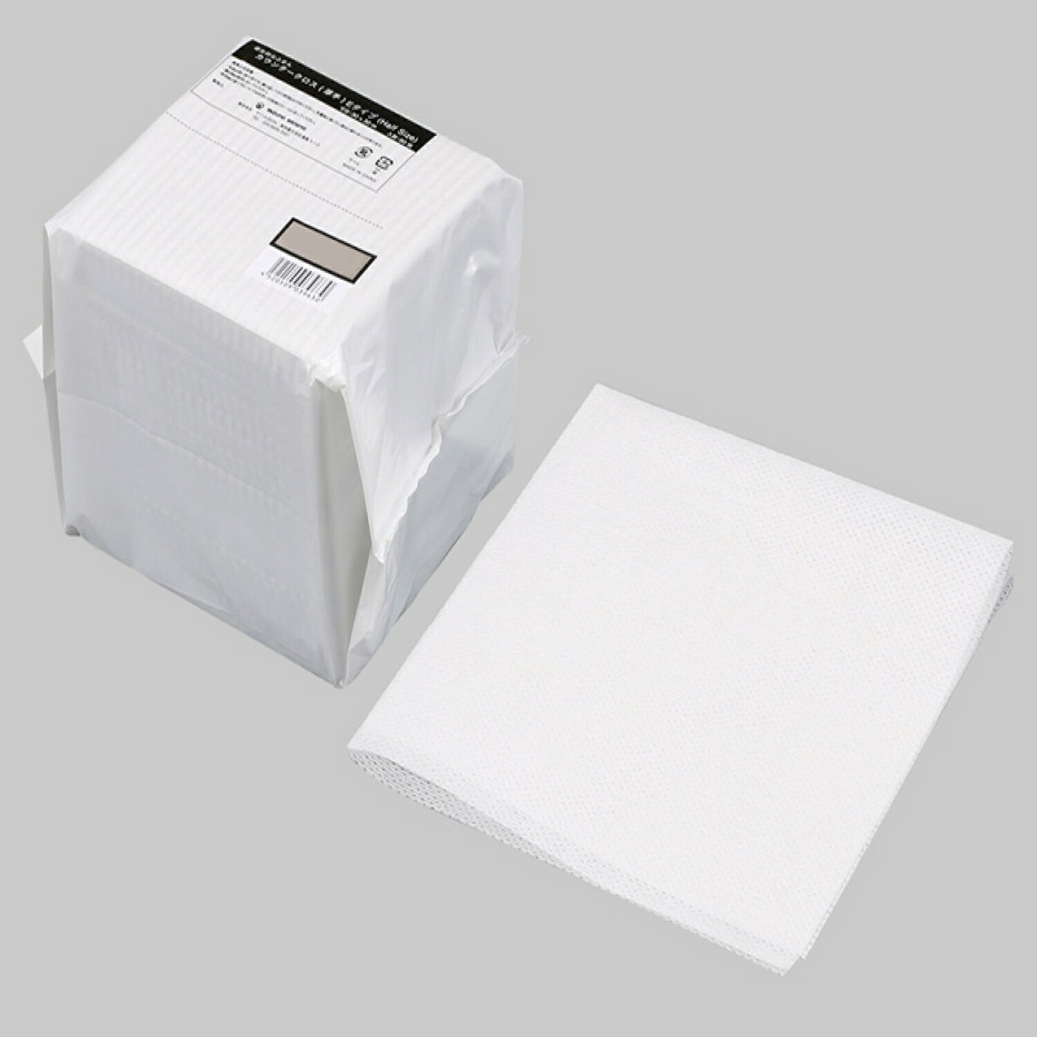 カウンタークロス(WHITE)厚手 ポリ包装Eタイプ(Half Size) 00379363 プロステ