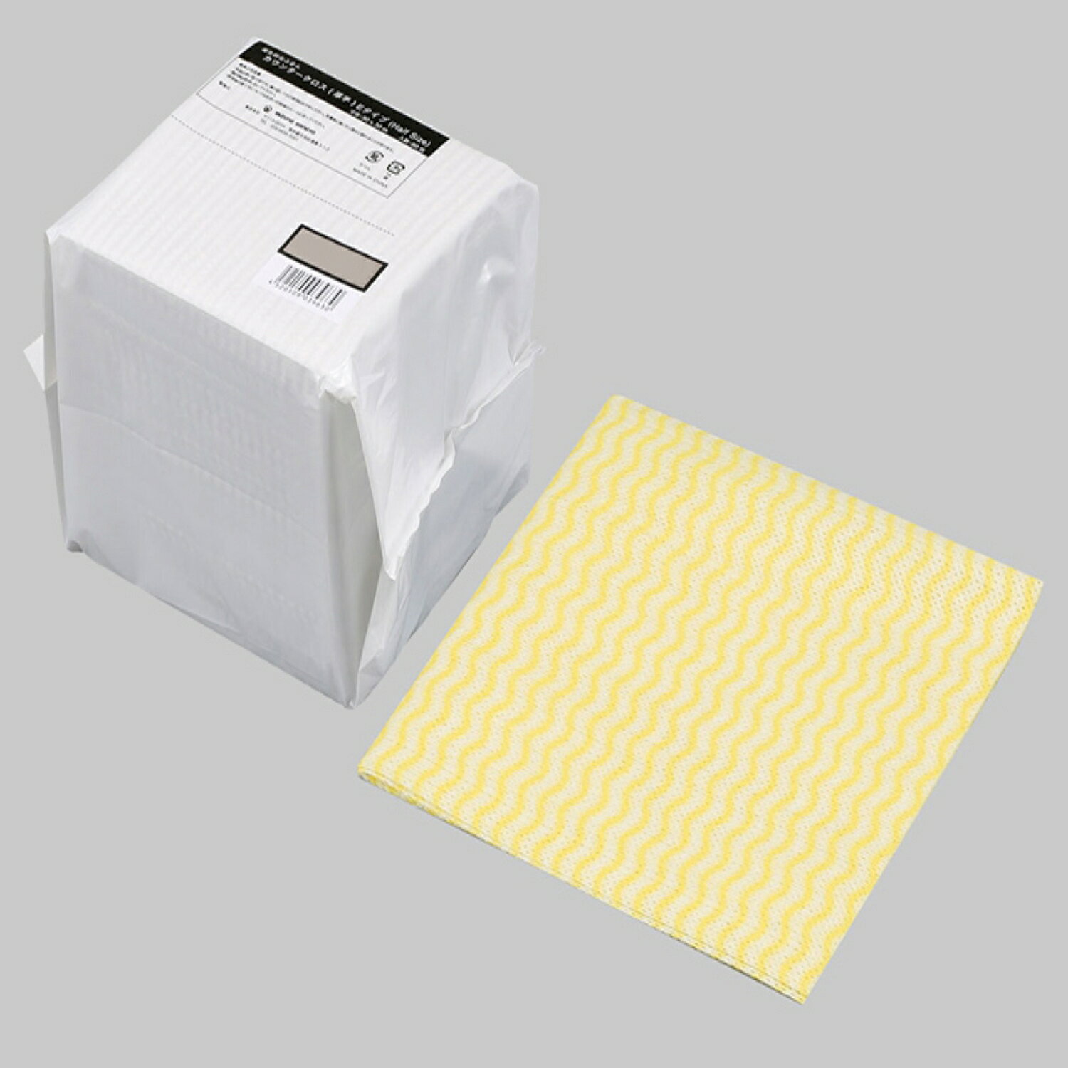 カウンタークロス(YELLOW)厚手 ポリ包装Eタイプ(Half Size) 00379373 プロステ