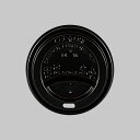 【1000枚】90口径DWカップ用リッド(黒) 00379383 プロステ
