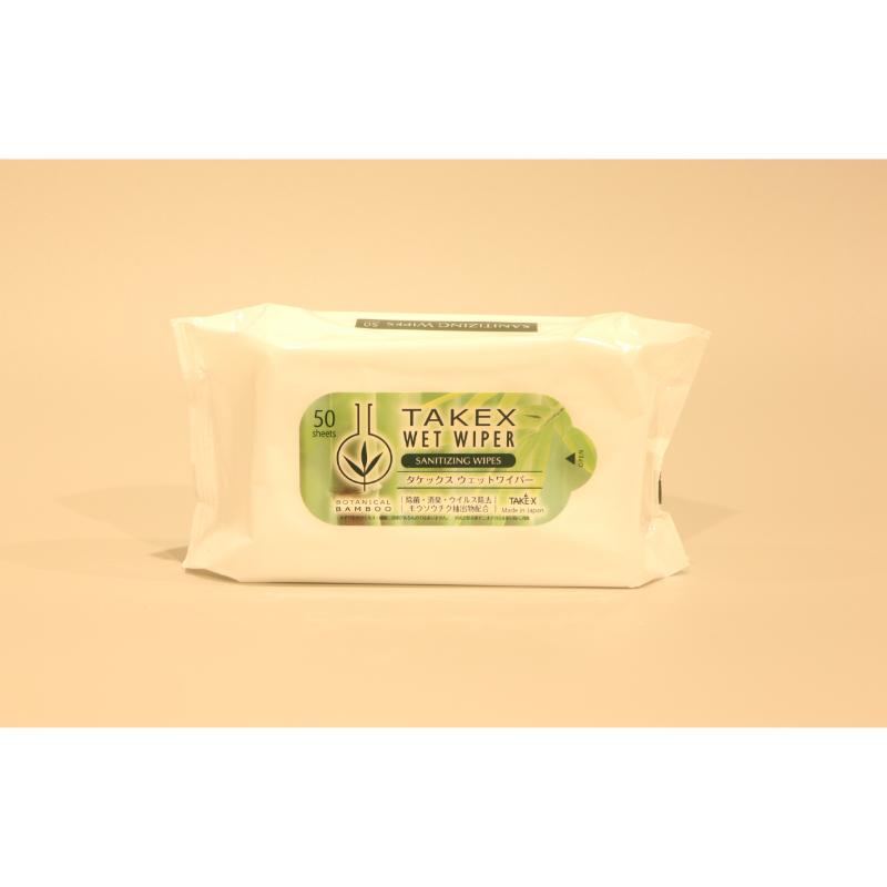 【40点】ウェットティッシュ タケックスウェットワイパー 50枚 タケックス・ラボ 00648916