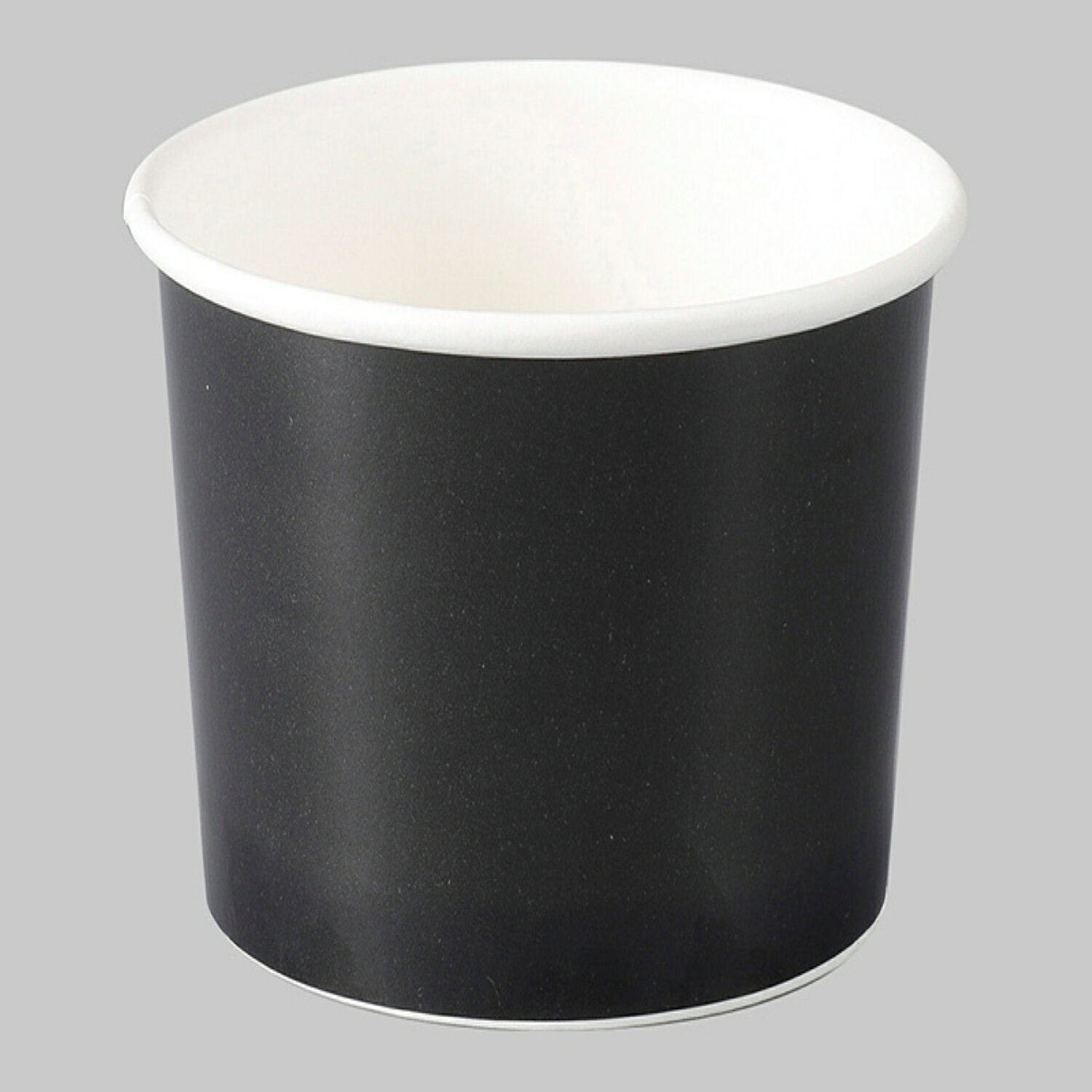 Paper Cups - 【1500枚】アイスカップ120(ブラック) 水野産業 00653623 プロステ