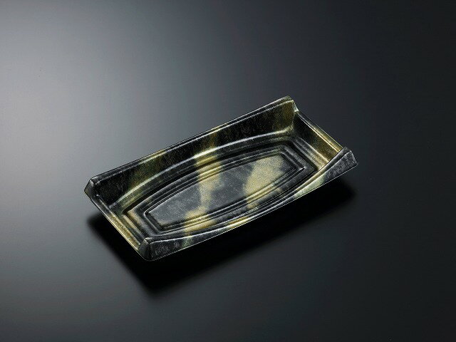 【200点】刺身容器 CF 船 60 霧島BK 身 中央化学 00303969