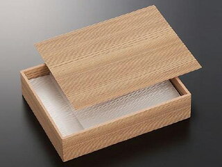 【60個】CWG 26-20深 日吉杉(経木) 中央化学 業務用 業者 折箱 使い捨て スタンダードタイプ 311060