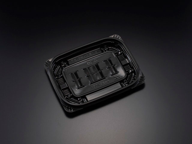 【2000枚】バイオデリカ キープ240BA K-黒 リスパック 業務用 業者 底 316223