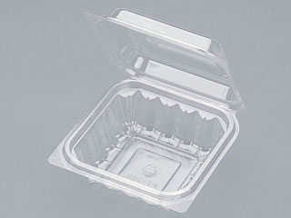 【800枚】フードパック 弁当 お弁当 FKパックPT-200有穴4 福助工業 使い捨て クリア 業務用 業者 透明 惣菜 359239...