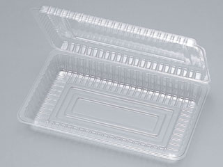 樂天商城 - 【1200枚】フードパック 弁当 お弁当 P-特大-E 福助工業 テイクアウト クリアパック 業務用 業者 惣菜パック 祭事 388971