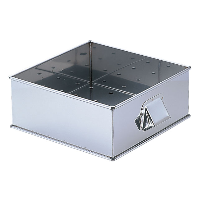 【1個】中華・蒸し器・揚げ物用品 SA21-0角蒸器33cm用：枠(目皿付) 00619429 プロステ
