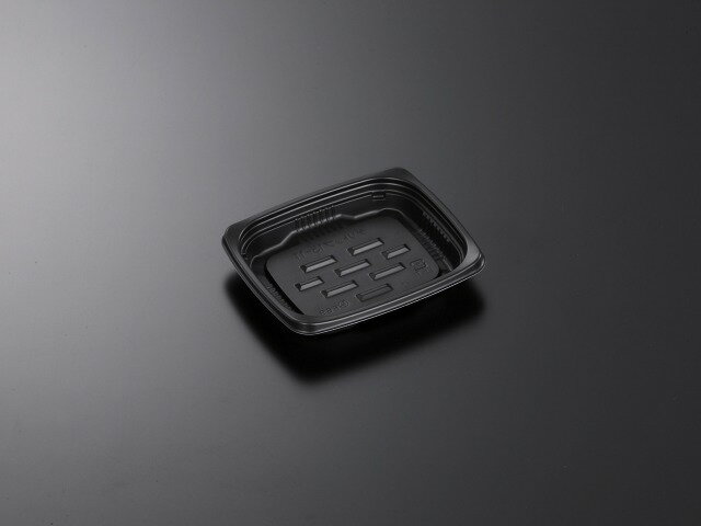 【50枚】 中央化学 惣菜容器 CTデリトップ13-11 BK 身 プロステ