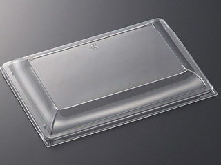 【100枚】DX角皿 特4 防曇蓋-1 中央化学 業務用 業者 鮮魚 刺身 使い捨て 定番 413812