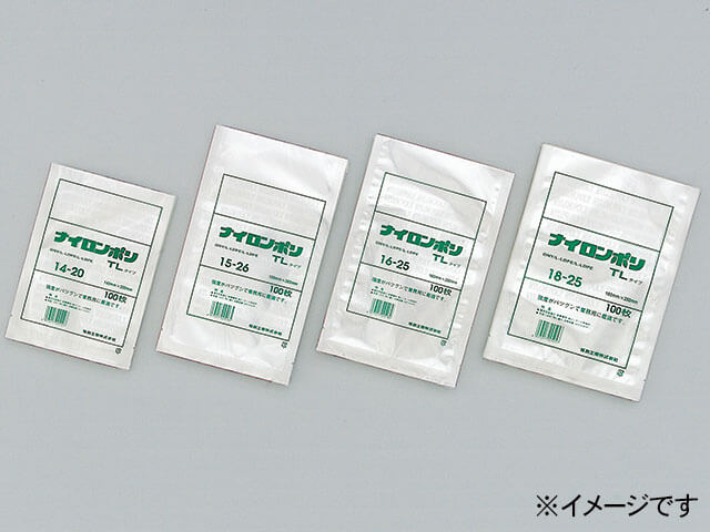 【800枚】ナイロンポリTLタイプ22-50 福助工業 冷凍ー40℃ ボイル90℃30分 業務用 業者 真空 液体 三方シール袋 こんに…