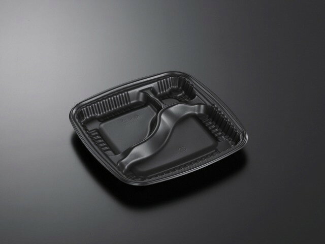 【600枚】CTぬく盛 テイクアウト K23N BK 身 業務用 業者 中央化学 弁当容器 レンジOK 耐熱130℃ 450412