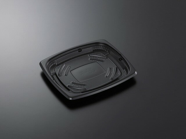 【600枚】CT街デリ PAN20-18A BK 身 業務用 業者 中央化学 惣菜 レンジOK 煮魚 海鮮炒め 使い捨て 455529