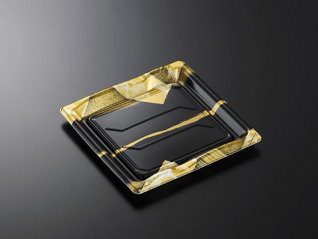 【50枚】 中央化学 寿司容器 豊味 9-3 帯代BK 身 プロステ