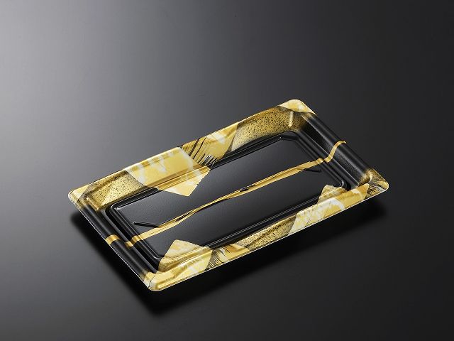 【1200枚】豊味10-2 帯代BK 身 中央化学 業務用 業者 寿司 定番 使い捨て 外篏合 481029