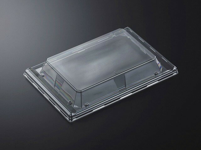 【300枚】CF宴角30-20 蓋 (CAPG) 中央化学 業務用 業者 刺身 シンプル 使い捨て 外篏合 490826