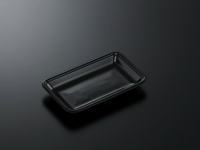 【2400枚】トレーCN20-12E 黒-BK (L) 中央化学 業務用 業者 汎用 精肉 鮮魚 惣菜 青果 スーパー トレイ 510713