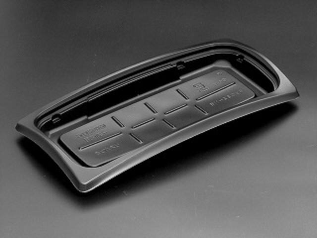 【150枚】惣菜容器 リスパック バイオデリカ リッジ22-11B 黒 バイオデリカリッジ22-11Bクロ バイオデ..