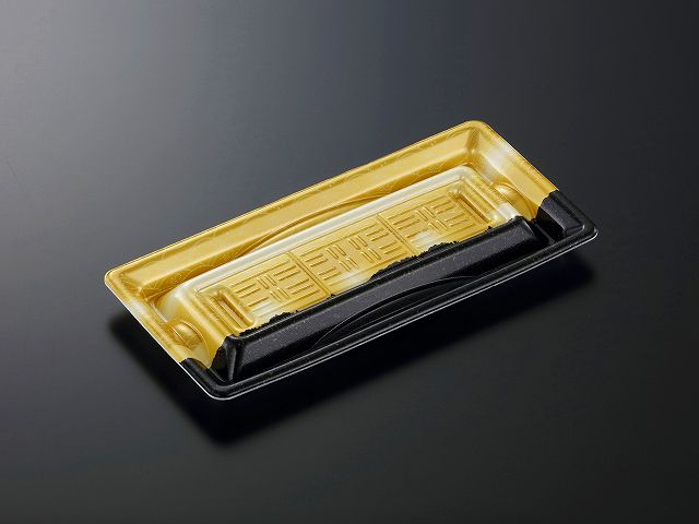 【400点】刺身容器 輝咲24-12 出雲G 身 中央化学 00557427