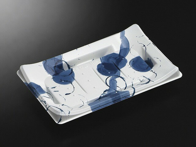 【50点】刺身容器 CT 波ね皿 19-12 時雨B 身 中央化学 00570669