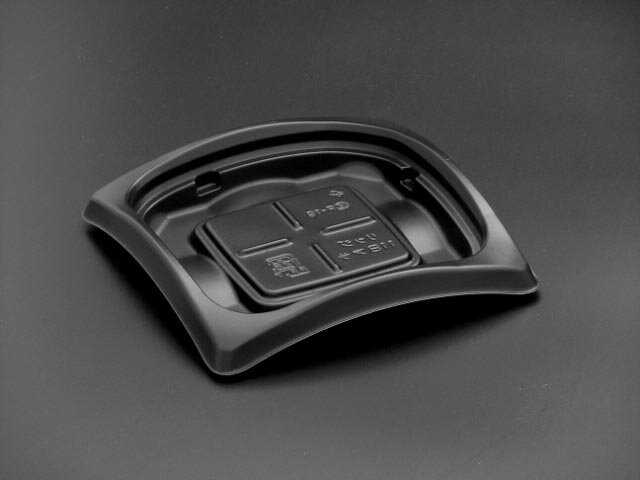 【2000枚】バイオデリカ リッジ11B浅 黒 リスパック 業務用 業者 使い捨て 572425