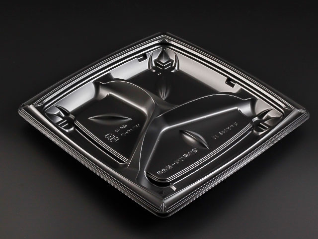 【600枚】バイオデリカ むすび 20B 3S 業務用 業者 黒 リスパック 使い捨て 577630