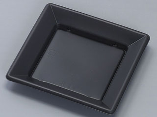 【400枚】福皿21H黒 福助工業 惣菜 電子レンジ 業務用 業者 耐油性 耐熱130℃ そのまま食卓へ 586537