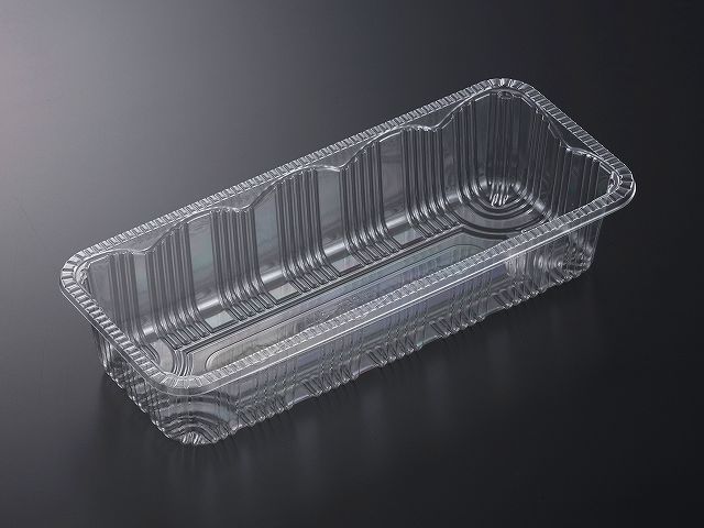 青果用トレーです。サイズ：317×133×67mm／材質：CAPG／重量：23g商品コード00590900メーカー名中央化学重量23.00g電子レンジ不可種別本体のみ関連商品(バラ)C-APGフルーツ 3LL 100点関連商品(小箱)C-A...