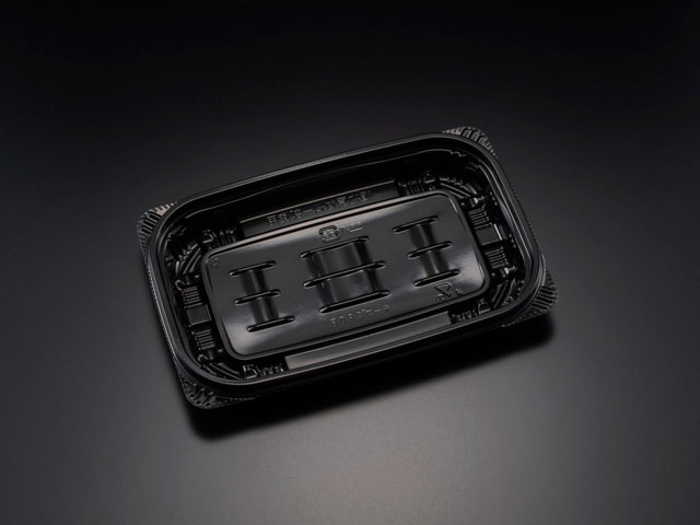 【1600枚】バイオデリカ キープ280B K-黒 リスパック 業務用 業者 使い捨て 611487