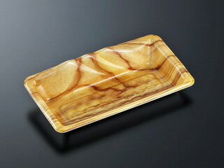 【50点】刺身容器 みやま 24-12 木理BR 中央化学 00619339