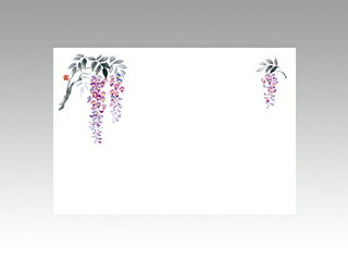 【100枚】テーブルマット 尺3寸 No.217 藤 カミイソ産商 春(4月-5月) 大豆インキ使用 使い捨て 料理 イ..