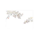 【100枚】テーブルマット 尺3寸 No.259 桜 カミイソ産商 春(3月-4月) 大豆インキ使用 使い捨て 料理 イートイン 料理 シート 00117225 プロステ