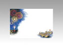 【100枚】テーブルマット 尺3寸 No.261 花火 カミイソ産商 夏(7月-8月) 大豆インキ使用 使い捨て 料理 イートイン 料理 シート 00121675 プロステ